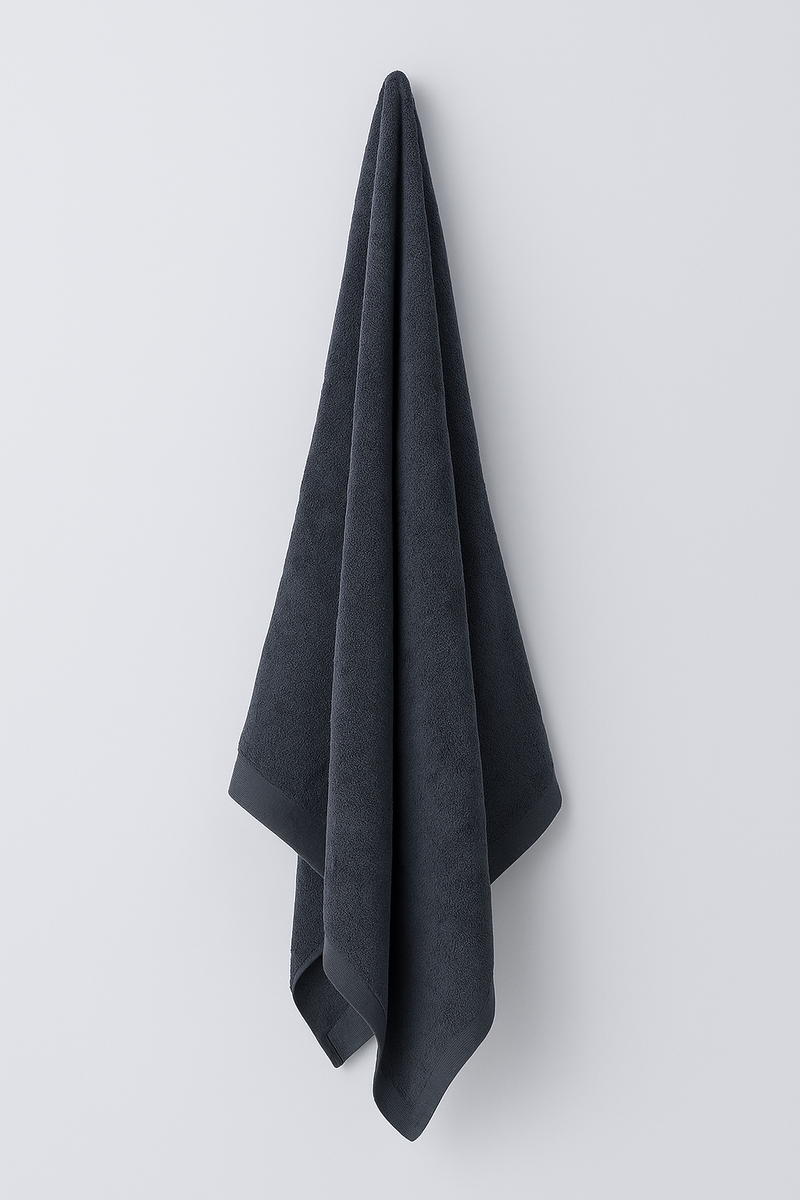 Premium Bath Towel – Charcoal Grey