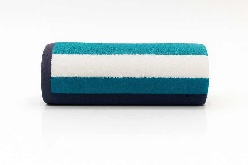 Plush Blue Multi 3-Piece Towel Set