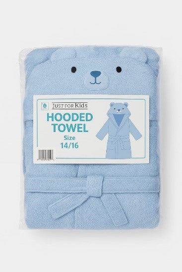 Luxury Kids Bathrobe – Baby Blue (Age 10–12)