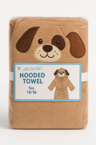 Luxury Kids Bathrobe – Chocolate Brown (Age 10–12)